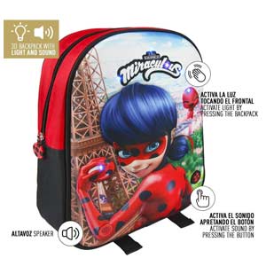 Mochila de Ladybug con luz Mochila de Ladybug con luz