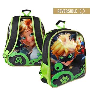 Mochila Cat Noir reversible Mochila Cat Noir reversible